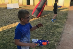Nerf Gun Party with Eye Protection