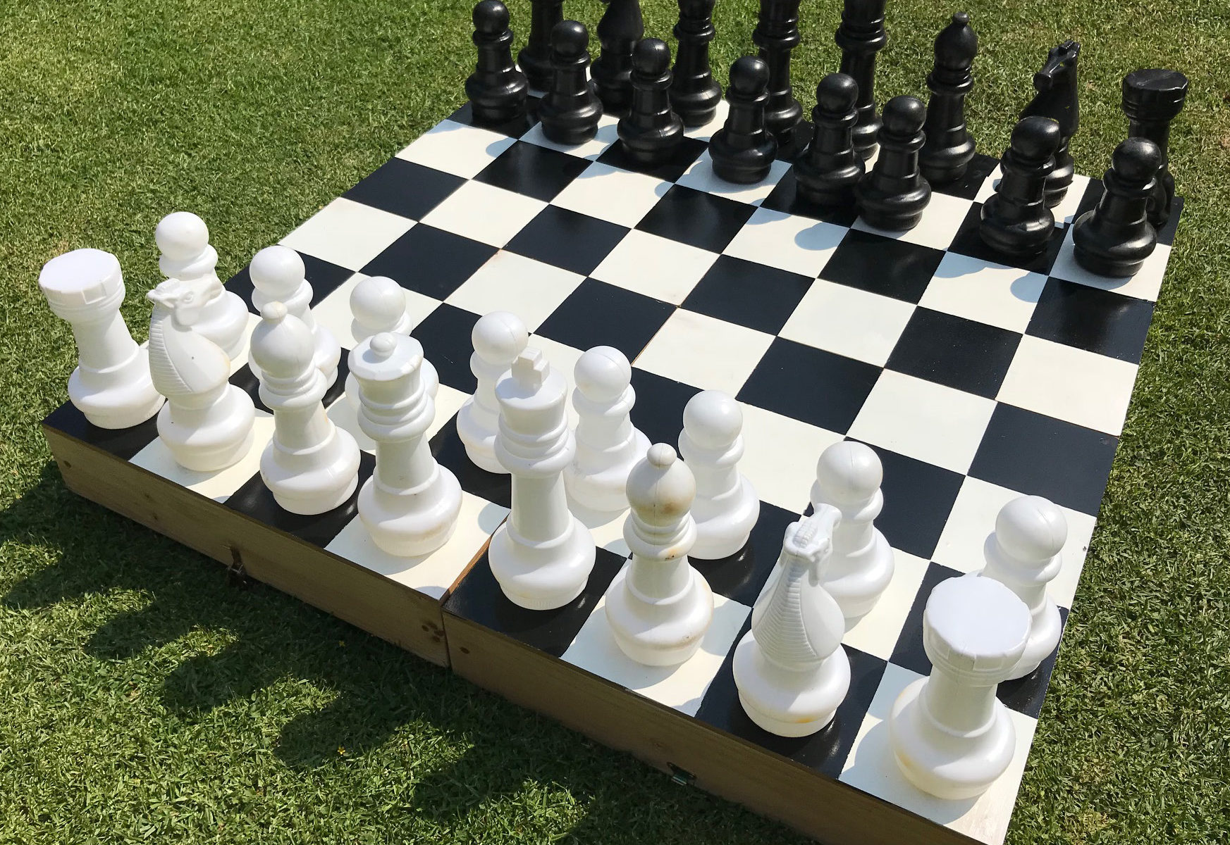 Giant Chess Set for hire