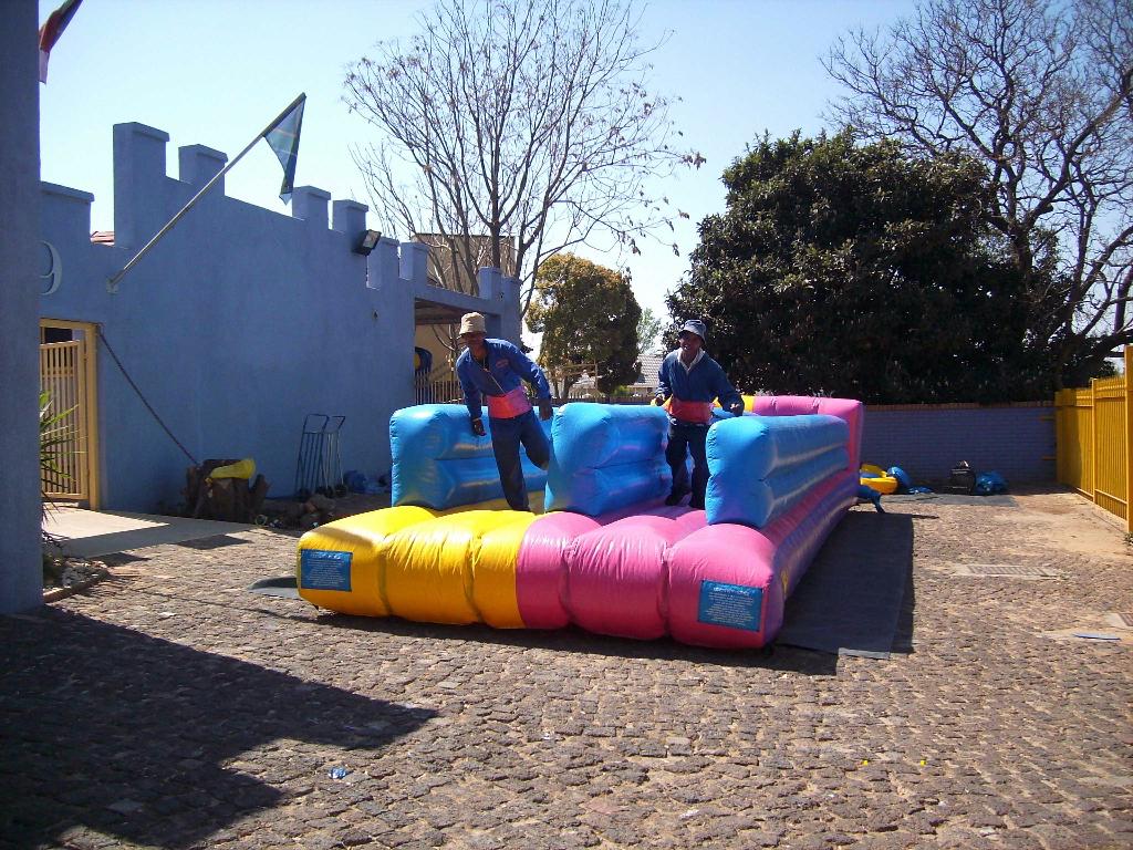 Bungee Run Inflatable Jumping Castle