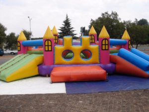 wizard jumping castle