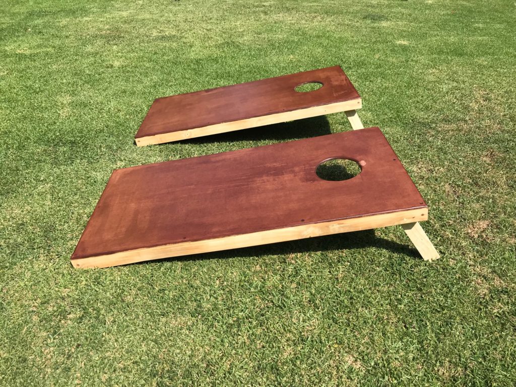 Cornhole Bean Bag Toss Garden Game for Hire Lawn Games