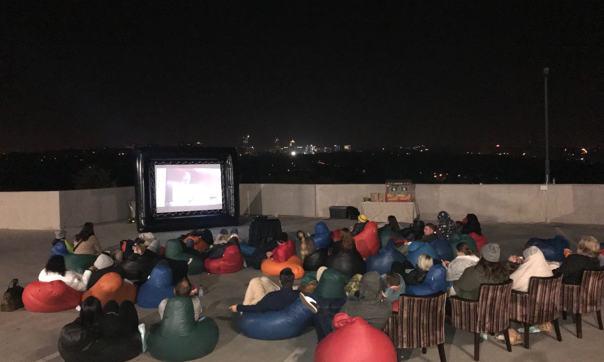 Outdoor Movie Night - Inflatable Movie Screen for Hire - Johannesburg