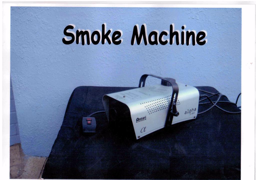 Smoke Machine A High Quality Fog Machine For Any Event