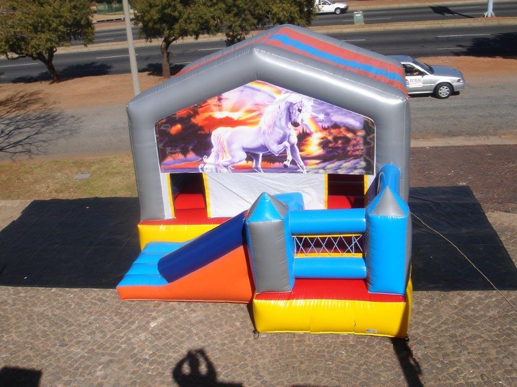 Unicorn Funhouse Inflatable